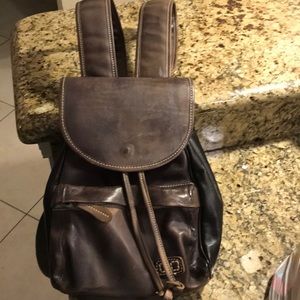 BedStu leather backpack purse